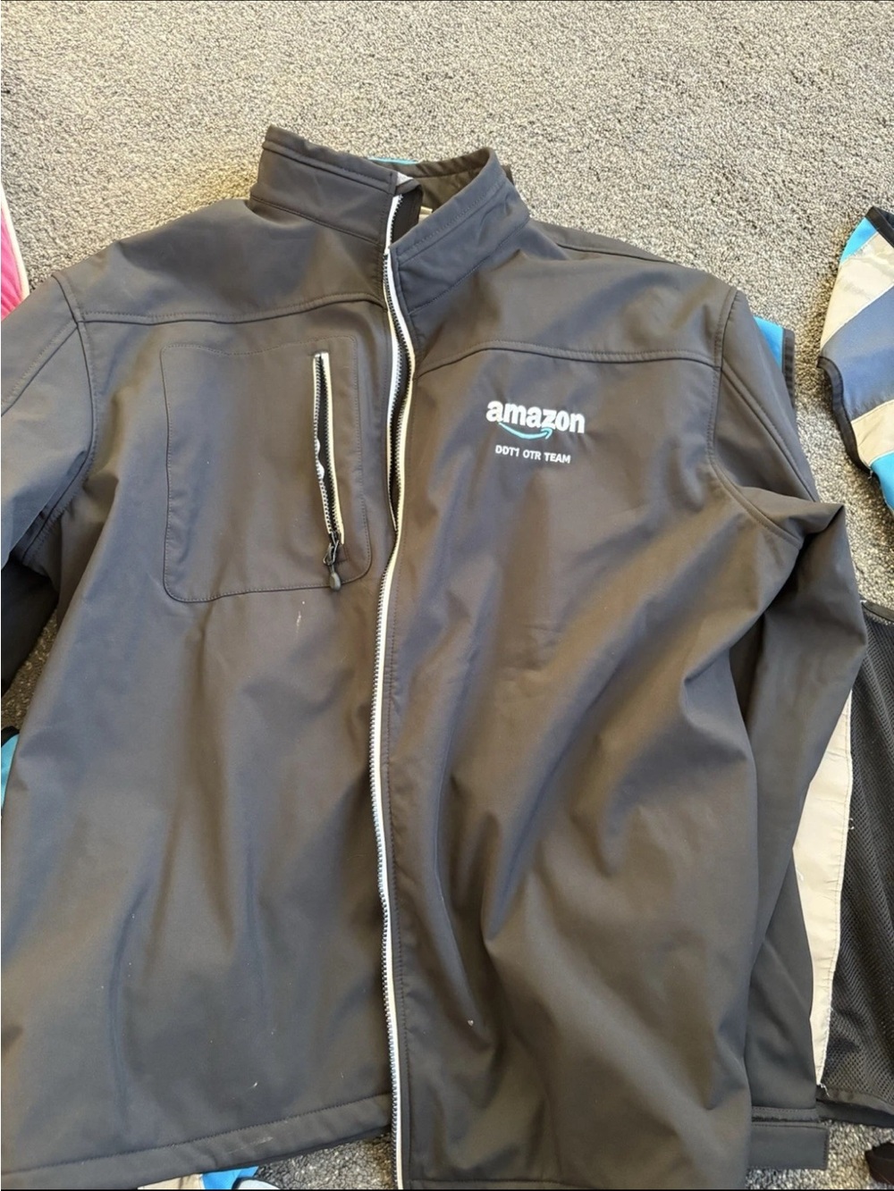 Amazon Employee Black Fleece Men’s Zip XXXL